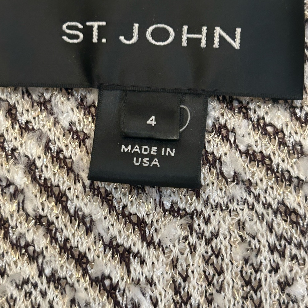 ST. JOHN “ STUNNING “ TWO PIECE EVENING WEAR 4  Worn twice Excellent Condition - Picture 11 of 13